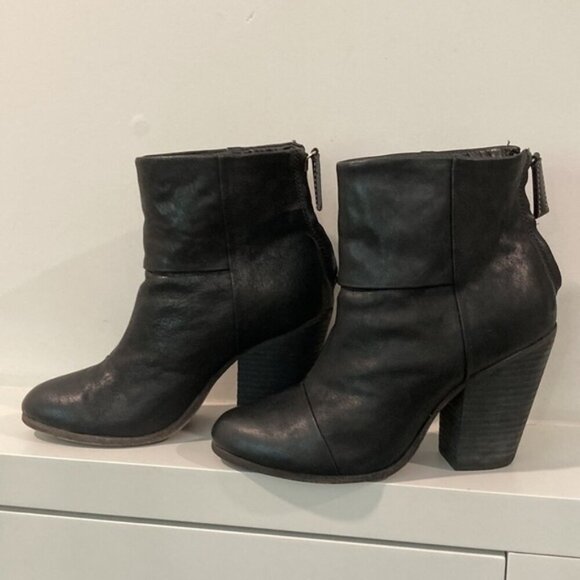 RAG & BONE Newberry Ankle Classic Booties Size 36.5 - Picture 6 of 16